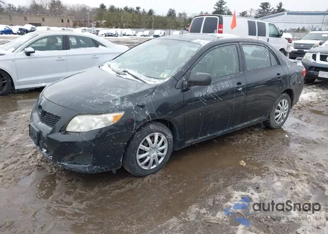 2009 Toyota Corolla из США, поврежденный, VIN JTDBL40E49J039698